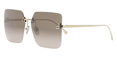 Fendi® FE4082US Geometric Sunglasses 